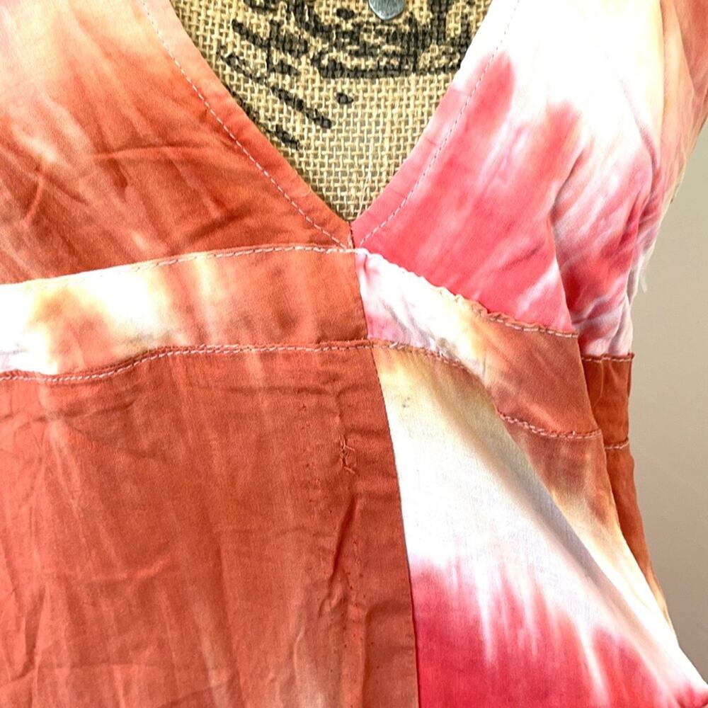 LOVESTITCH SUMMER DRESS COVER-UP maxi dress size M - Picture 6 of 13